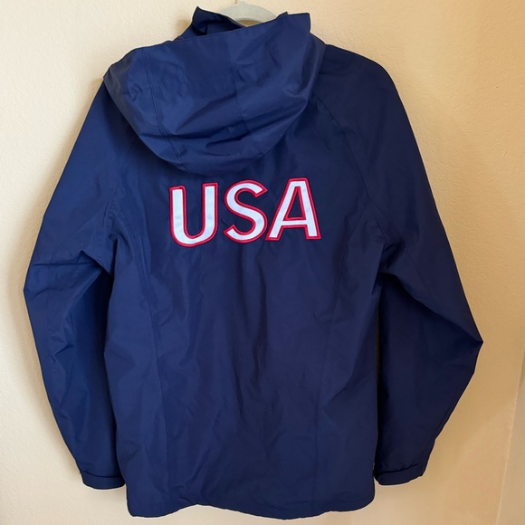 Port Authority Jackets & Blazers - Arena USA Swimming Team USA Hooded Jacket Women's Large EUC